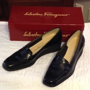 Salvatore Ferragamo wedges Size 8 - B **MINT**